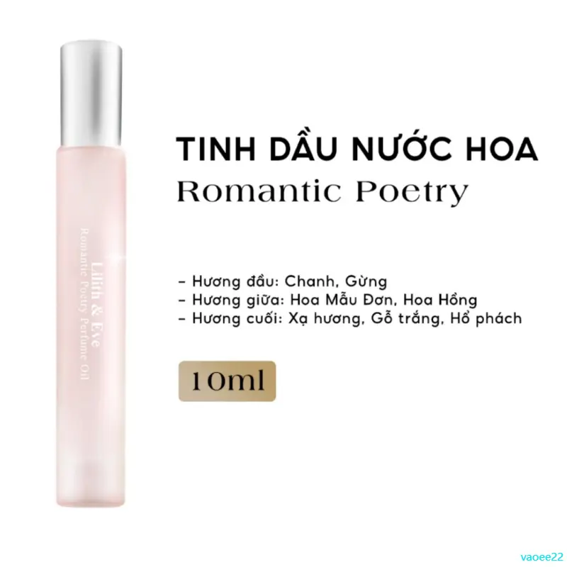 vaoee22 Tinh Dầu Nước Hoa Dạng Lăn Lilith & Eve Perfume Oil 2