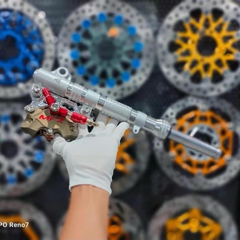 Phuộc phay Thái bạc hạ sẳn 3 phân cho Exciter/Vario/Click/Wave/Sonic - Phụ Tùng chất lượng cao