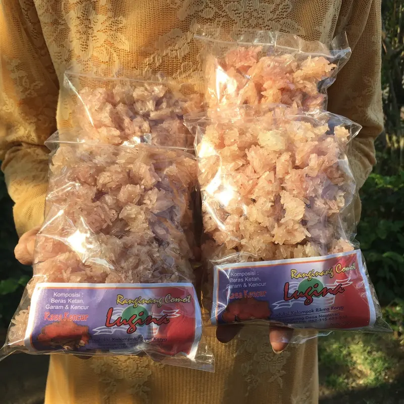 1 kg Rengginang Paket 4pcs Food rengginang  terasi mentah 4