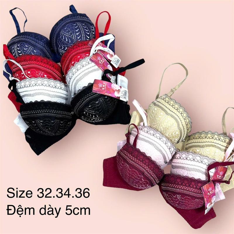 Áo lót nữ xương cá có gọng, mút dày định hình, nâng đẩy v1 đẹp, chống chảy xệ Bra  Kem Women chỉ giặt tay 【 xám xanh lá   áo  ngực áo  tạo khe Ren