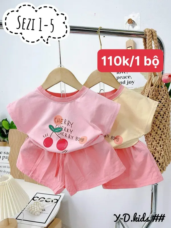 5----> 18KG bộ quần áo bé gái chất cotton mềm mịn cực dễ thương 0