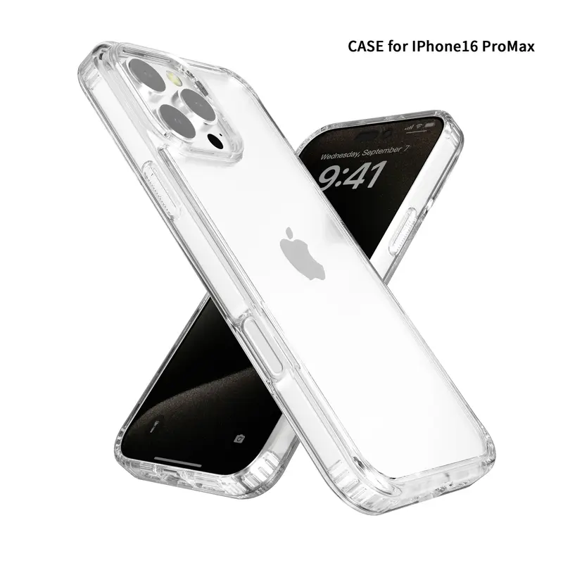 Ốp Không Gian Cho Iphone15, Ốp Vỏ Bảo Vệ Trong Suốt, Chống Rơi, Ốp Điện Thoại Acrylic, Tương Thích Với Iphone16promax 2