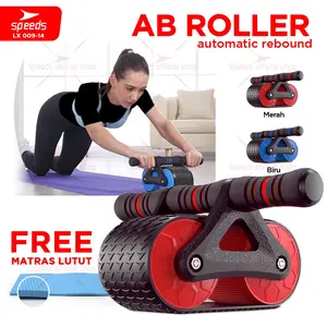 SPEEDS AB Wheel Abs Roller Sixpack 2 Roda Besar Alat Olahraga Fitnes Gym Exercise 009-14