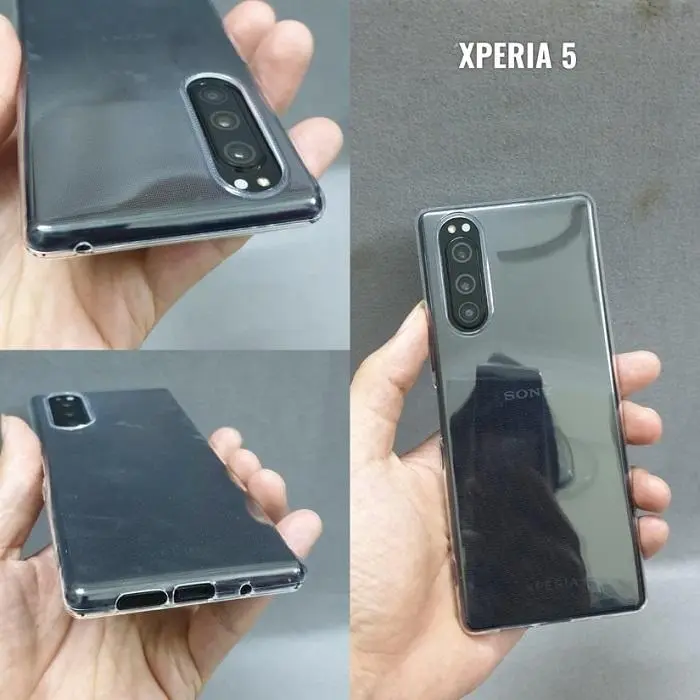Ốp Lưng Silicon Trong Suốt Cho Sony Xperia 5, Có Gờ Cao Bảo Vệ Camera. @Filo04 Phụ Kiện