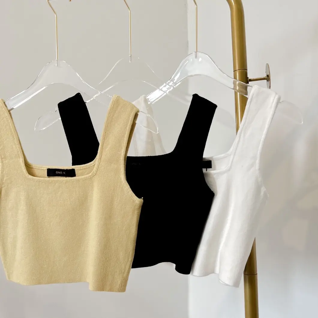 [ Limited Bangkok ] OneK Basic Tanktop Knit  - Flo Top