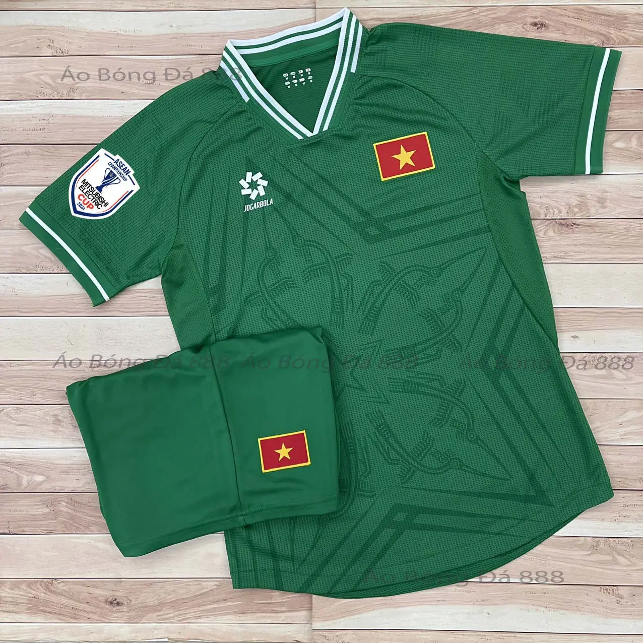 Bộ Quần Áo Bóng Đá, Áo Đá Banh Đội Tuyển Việt Nam 2024, Thủ Môn - Vải Thái Cao Cấp