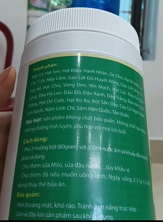 Product Introduction of SỮA NGŨ CỐC DINH DƯỠNG 26 LOẠI HẠT THUẦN CHAY 1000gr Food 5