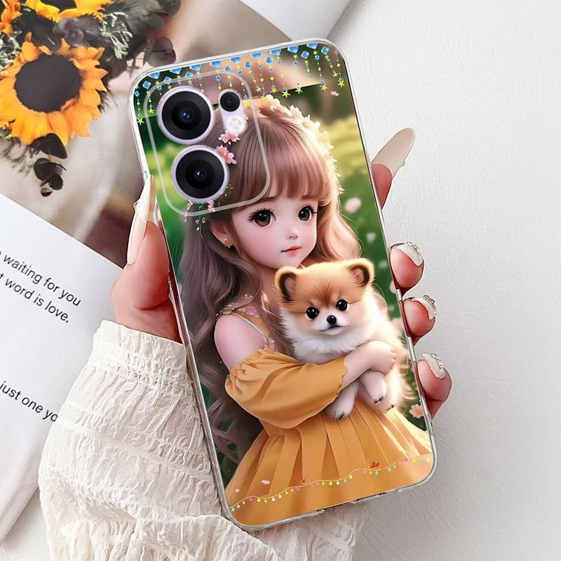 Ốp Mới Cho OPPO Reno13 F, Ốp Chống Sốc, Thiết Kế Hình Nhện, Hổ Và Sư Tử Hoạt Hình Dễ Thương, Ốp Điện Thoại, Tương Thích Với Reno 13F 5G CPH2699, Có Ốp Lưng Sốc 2