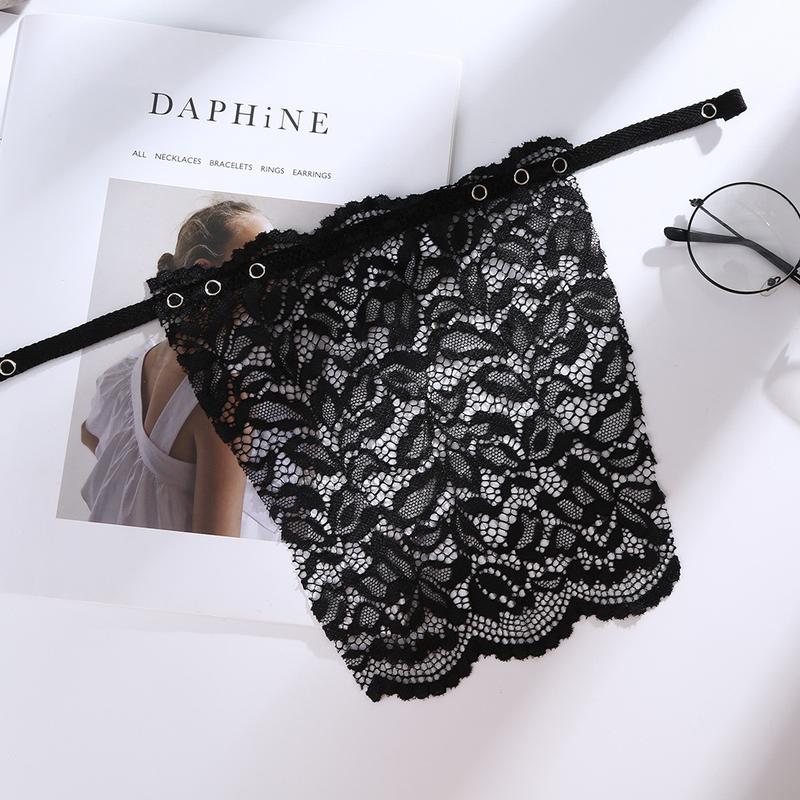 Product Introduction of One piece lace women's seamless and exquisite short, sexy strapless invisible bra with anti light smudging device 15