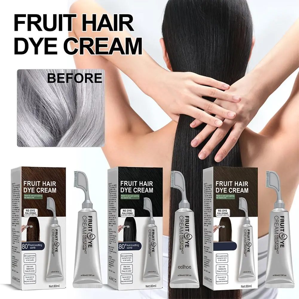 Tahan Lama Dan Tidak Melukai Kulit Kepala, Krim Rambut Sayur, B6u9 Buah Lembut, Alami Rambut T9T6