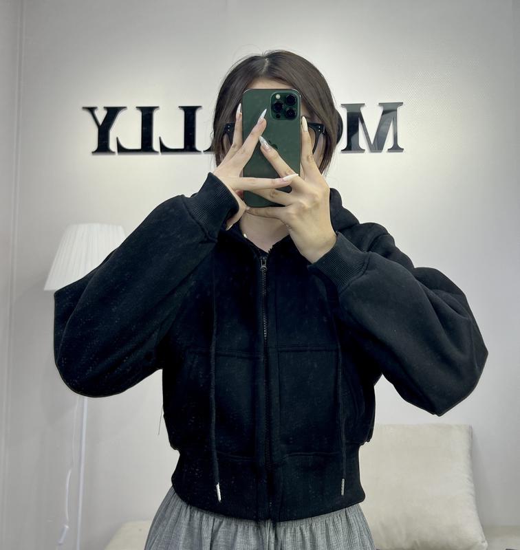 Áo Hoodie zip MONALLY Form Croptop M.HD.037