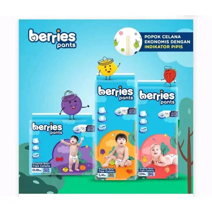 BERRIES PANTS POPOK CELANA EKONOMIS 0