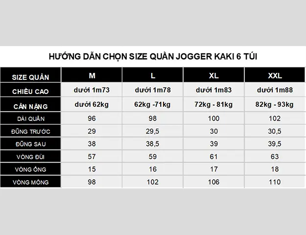 Quần Jogger 6 túi JG01 siêu chất, tiện lợi dễ mặc dễ phối đồ, Thoải mái JG01 Kaki Nam Sport 1
