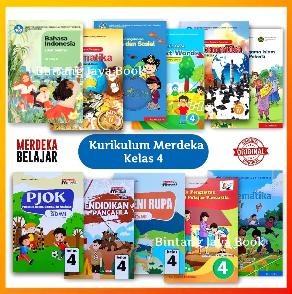 Buku Siswa Kurikulum Penggerak Kelas 4 SD/MI - Buku Kurikulum Merdeka Kelas 4