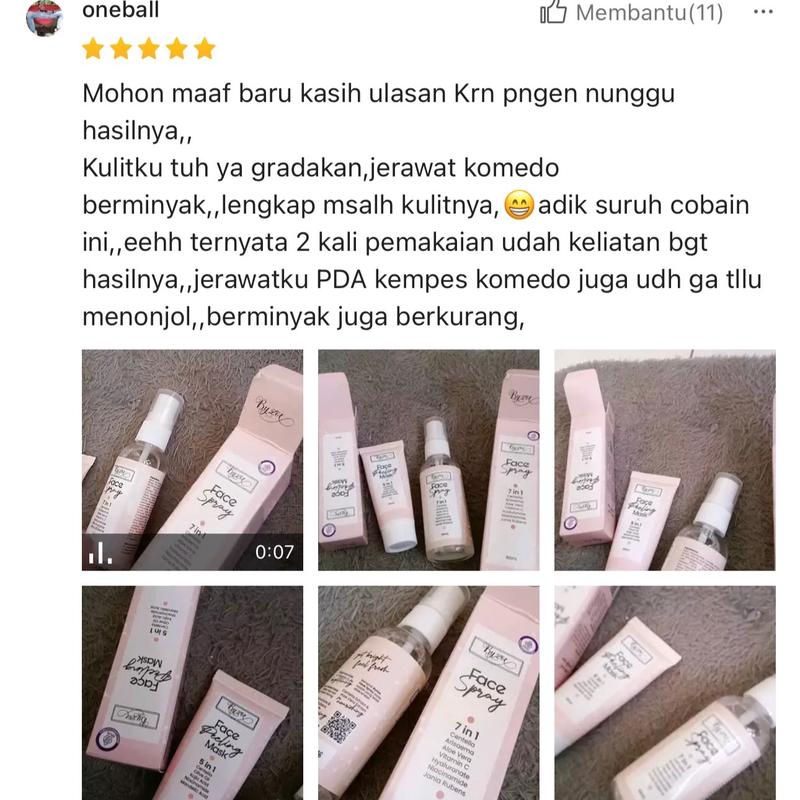 ( Ready Stock ) Byzoe Face Peeling Mask Dead Cell Remover - FYC 5