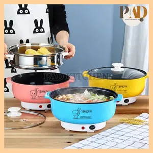 PANCI LISTRIK BERUANG KUPING PANCI HOT POT MULTIGUNA PANCI ELEKTRIK HEMAT LISTRIK ANTI LENGKET
