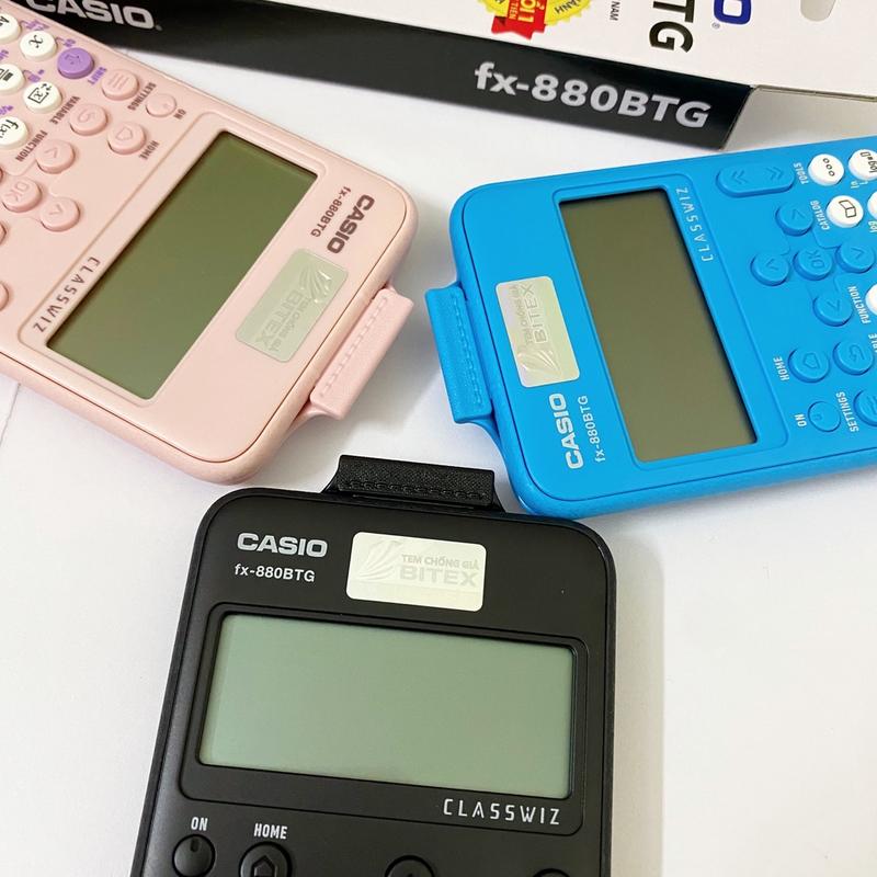 Máy tính Casio Fx-880BTG Chính hãng có hỗ trợ tiếng việt chuyên dụng được mang vào phòng thi TEZY 4