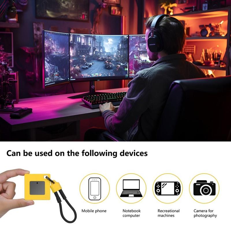 Product Introduction of Portable 10Gbps Mini 2230 M.2 Case Fast Transmission M-Key/M+B Key NVMe SSD Hard Drive Enclosure M.2 To USB Type C Anti-fall External Adapter 18