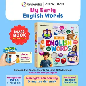 Buku Kosakata Inggris Pertamaku My Early English Words - Ziyadbooks