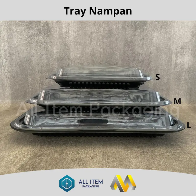 Tray Nampan Plastik L MKP / Nampan Mika Besar @10 Pcs Kitchenware 2