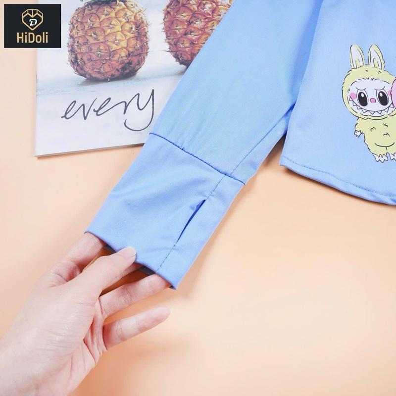 Product Introduction of Áo Chống Nắng LaBuBU cánh rơi cho bé,chất thun lạnh co dãn,chống tia UV khoác hè gái choàng 13