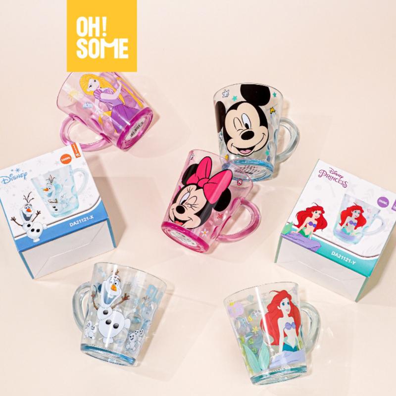 【OHSOME x Disney】– Cốc nhựa cao cấp an toàn hạn chế rơi vỡ Disney Series Oasis…