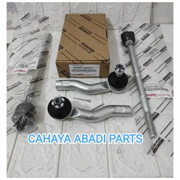 TIE ROD END 1 SET + RACK END 2 PCS AVANZA XENIA 0