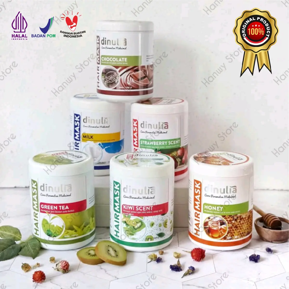 Dinulia Hair Mask  / Masker Rambut 1000gr
