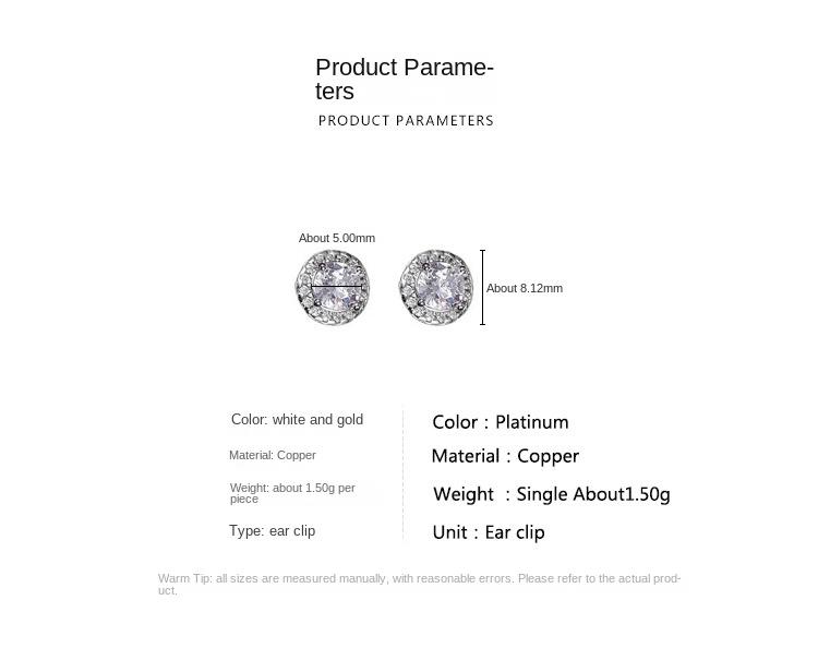 Product Introduction of Klip Telinga Magnetik, Tidak Bertindik, Untuk Lelaki, Trendi, Diperibadikan, Gaya Sejuk, Anting-anting Tunggal, Fesyen, Anting-anting Minimalis 4
