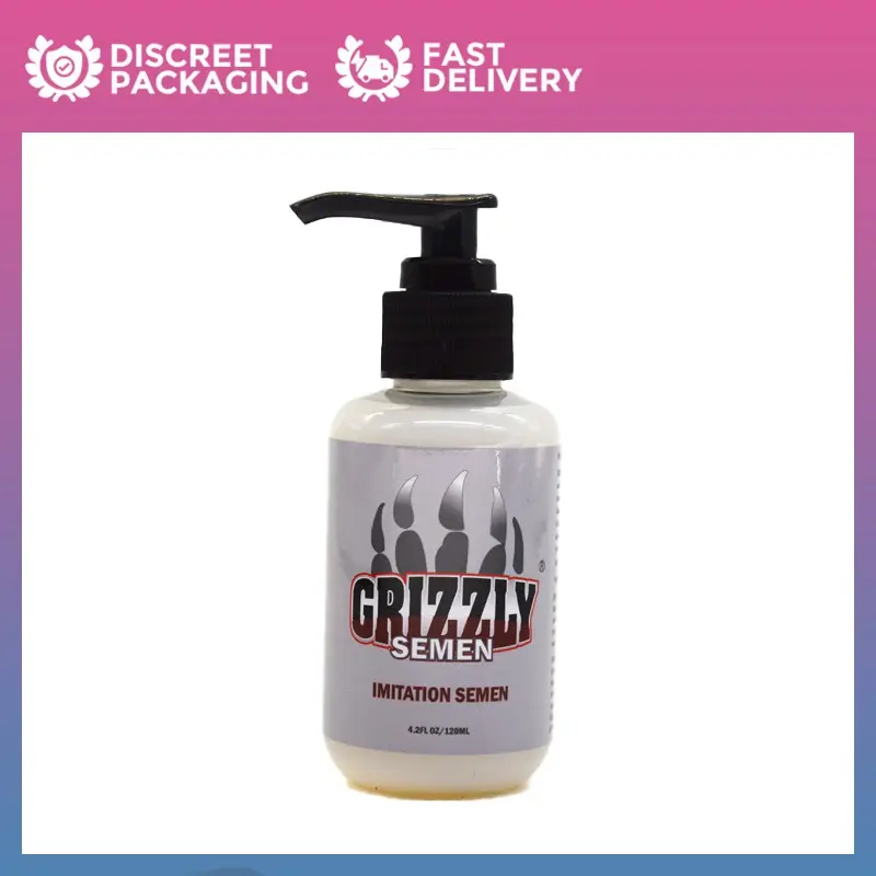Good Quality】Funzone GRIZZLY Semen 120ml Water Based Personal Lubricants  /Critically Acclaimed