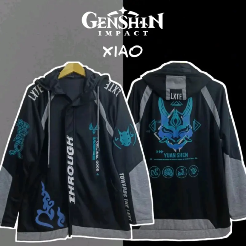 JAKET GENSHIN IMPACT XIAO KAZUHA KAEDAHARA Distro Parasut 0