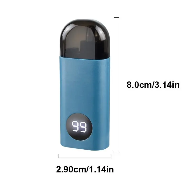 Electric Nose Hair Trimmer, Usb Rechargeable Waterproof Nose Hair Trimmer with Led Display, Nose Hair Shaver for Men & Women, Christmas, Fall, Winter Gift, Gift 1