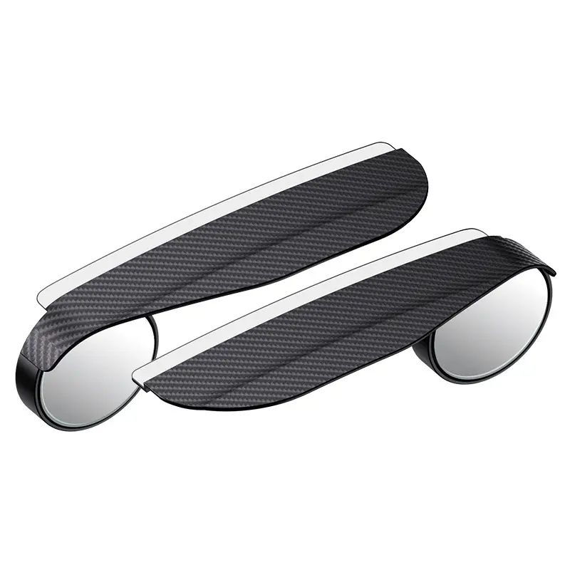 Set 2 miếng che mưa gương chiếu hậu kèm gương cầu lồi góc rộng phù hợp cho các dòng xe 4