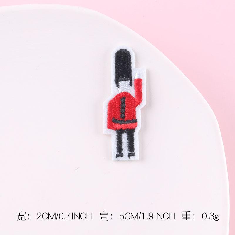 Computer Embroidery Label Badge, Clothing Supplementary Materials Patch Patch Cross -border Supply Patch Embroidery Fragrant Tactical Armband Backpack Hook and Loop Printed Stickers 7