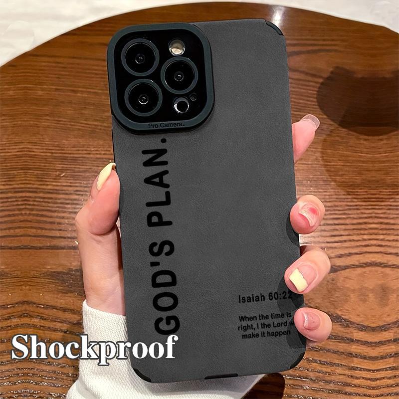 Product Introduction of Faux Leather Phone Case, Shockproof Phone Protective Cover, Phone Accessories Compatible with iPhone 11 12 13 14 15 Pro Max, Casing 1