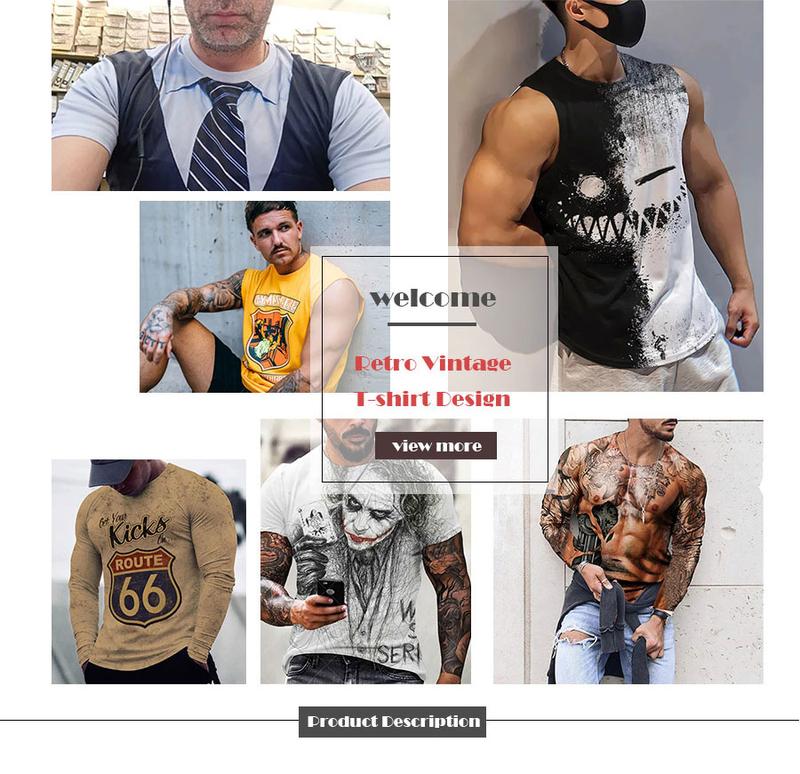 Product Introduction of Men's Summer Short Sleeve Fitness T Shirt Running Sport Breathable T-Shirts Casual O-neck Oversized Tops Fashion Men Tracksuits 3