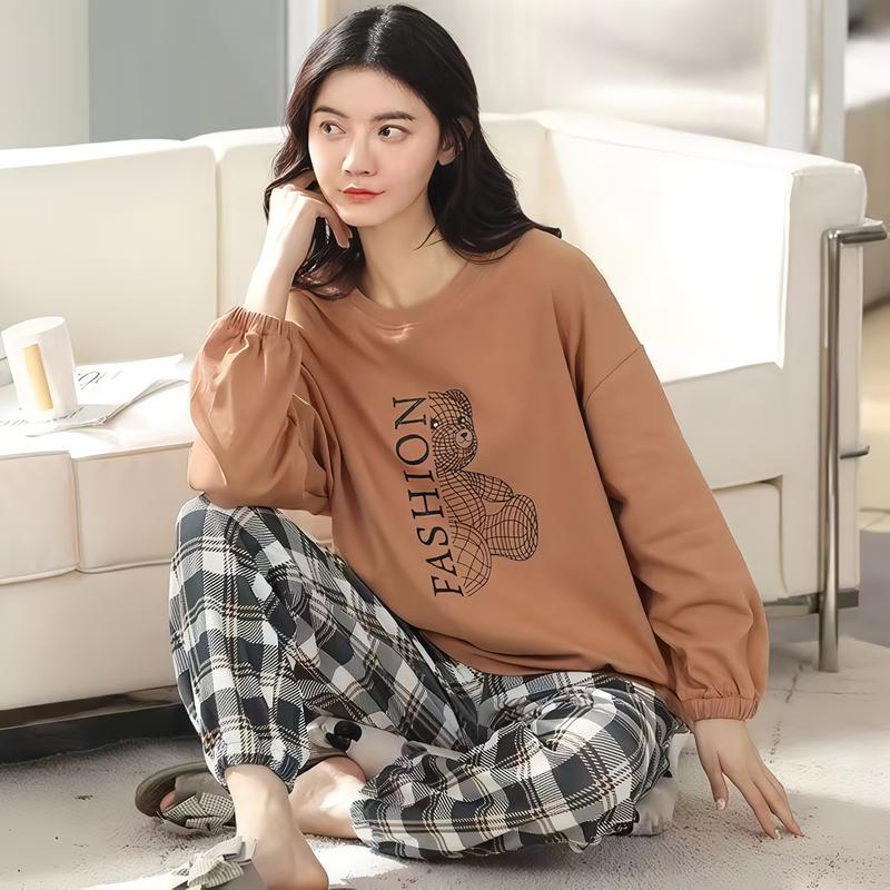 Monody - Baju Tidur Wanita Dewasa Piyama Set Kekinian / Model Kaos PP /  Motif Lucu 4