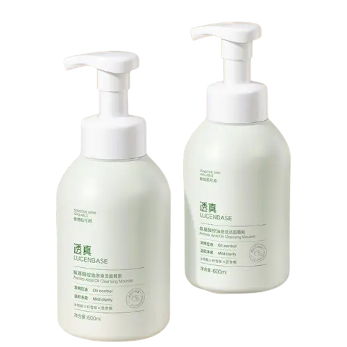 Sữa rửa mặt amino acid Lucenbase dọn sạch bã nhờn, kiềm dầu hiệu quả 600ml 5