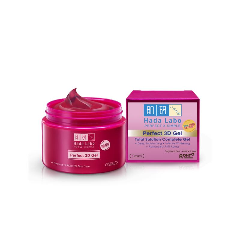 Hada Labo 3D Gel Perfect Moisturizing Whitening Anti Aging 1