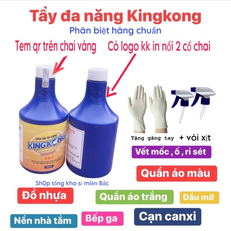 2 CHAI TẨY ĐA NĂNG KINH KONG CÔNG NGHỆ SINH HỌC MỚI VỆ SINH NHÀ CỬA BẾP LÚC Làm Sạch