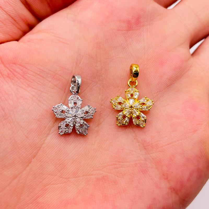  Mặt dây chuyền titan nhỏ gọn sang trọng Mặt charm titan vòng cổ thanh lịch màu vàng hoặc trắng mã M5 Trangsucmoiluatuoi.RIN 