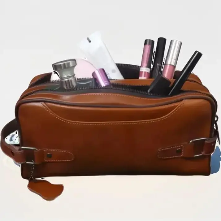 Tas Tangan Pria Wanita Semi Kulit Tas Tenteng Simple Dan Elegan 5