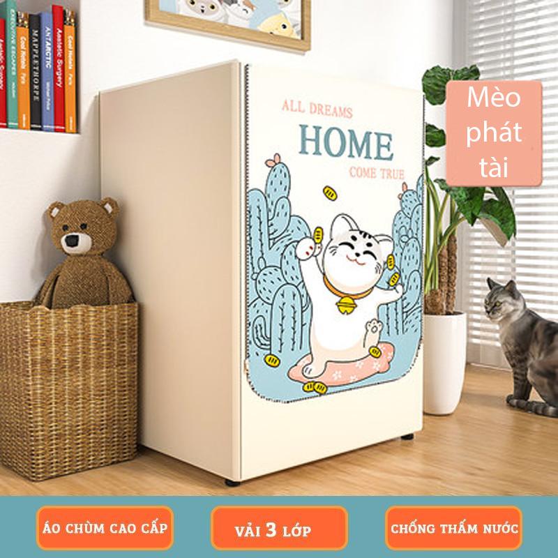 Áo trùm máy giặt lồng ngang cửa trước,vỏ bọc máy giặt lồng ngang chống thấm nước 2