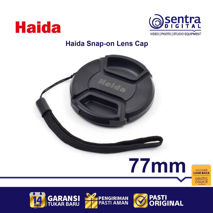 Gambar Haida Snap-on Lens Cap HD1051 Tutup Lensa 77mm dari Sentra Digital Kota Surabaya 4 Tokopedia