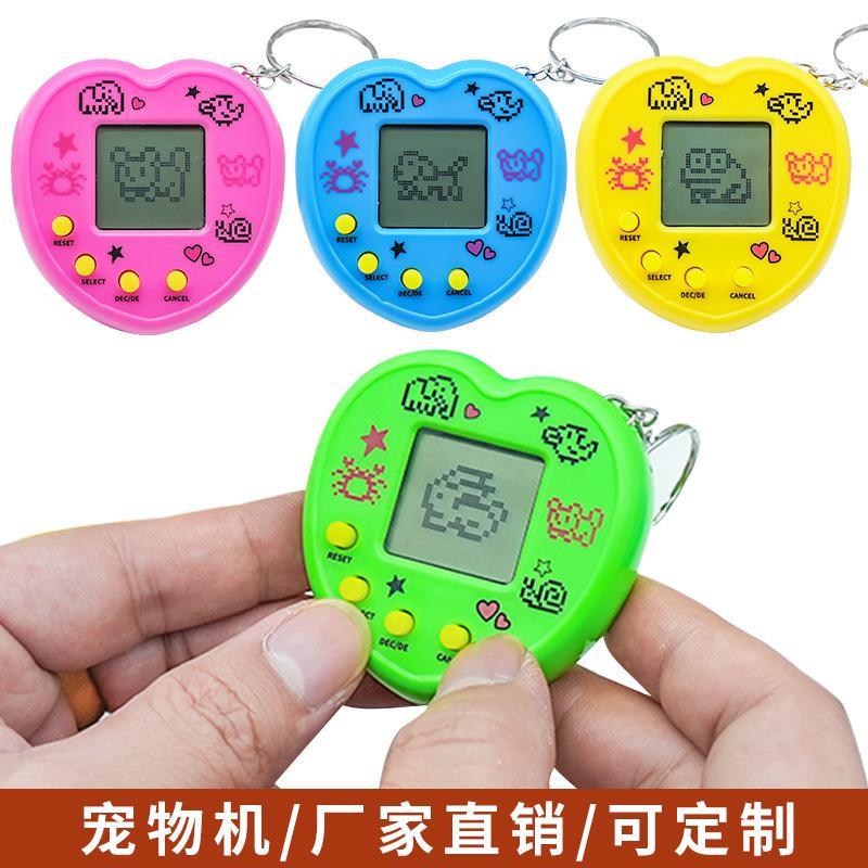 Product Introduction of Mặt Dây Chuyền Máy Thú Cưng Điện Tử Hình Trái Tim, Bán Chạy, Máy Chơi Game Yêu Tinh Điện Tử Ảo, Dành Cho Trẻ Em, Đồ Chơi Phát Triển 5
