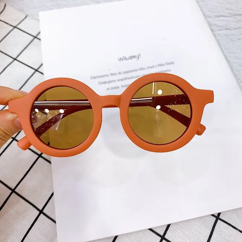 Kính Râm Trẻ Em Tròn Mờ Cho Bé 1-8 Tuổi 1