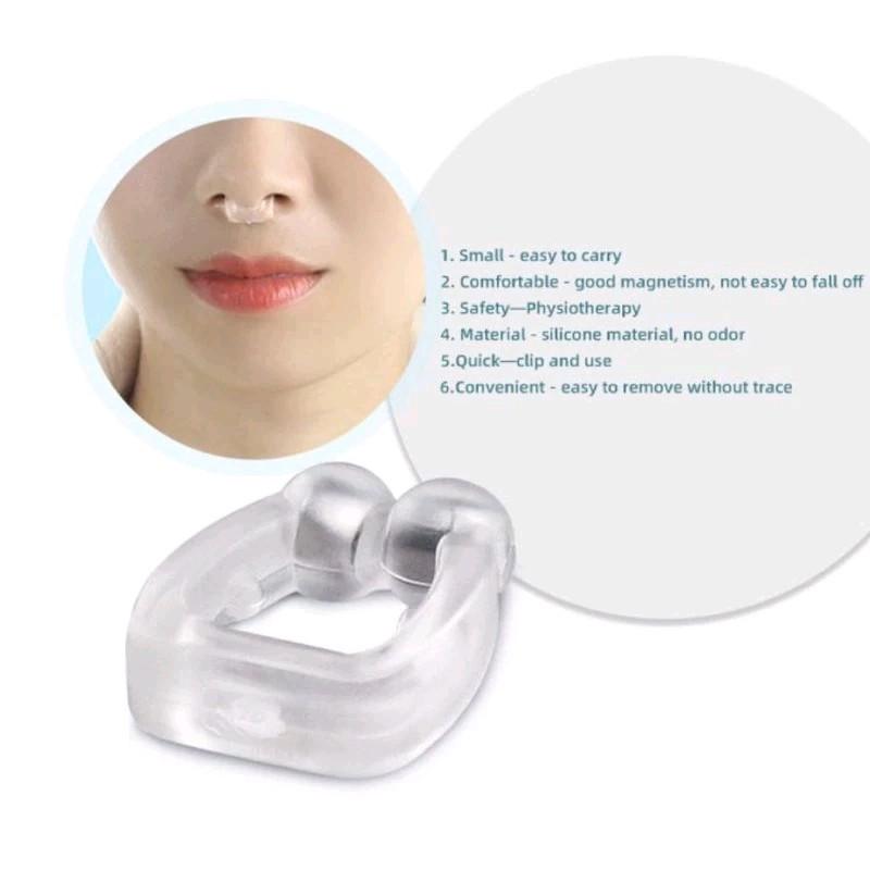 Snore Stopper Magnetic / Alat Anti Mendengkur / Alat Penghilang Dengkur Dan Ngorok Ketika Tidur 2