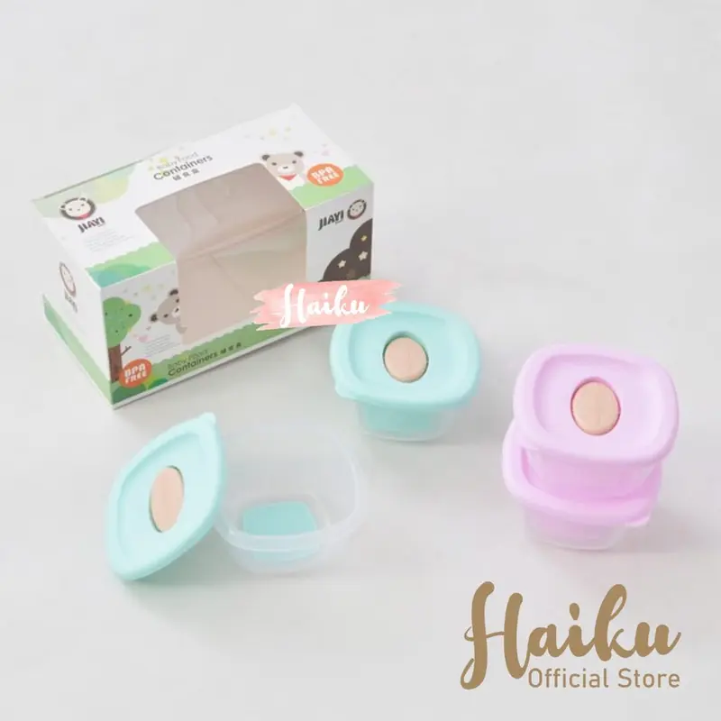 Baby food container / tempat penyimpanan makanan MPASI bayi 120 ml 1