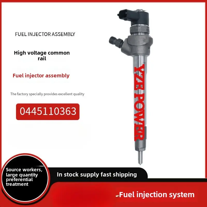 0445110363 Injector Assembly Compatible with Yusheng S350 Brand New High-Quality Source Stable Quality Durable High Product
