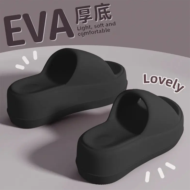 Women's Ultra-Thick Bottom Slippers Summer New Outdoor Stylish Height Increasing Slippers